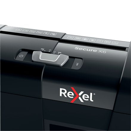 Rexel Secure X6 Destructora De Papel Corte En Particulas - Destruye Hasta 6 Hojas - 10l