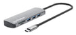 EAN 766623190459 - Manhattan 190459 base para portátil y replicador de puertos Alámbrico USB 3.2 Gen 1 (3.1 Gen 1) Type-C Gri imagen 1