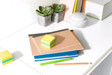 Post-It Mininotas Adhesivas Colores 51x51mm 400 Hojas/Block Colores  Limon; Verde, Azul Y Amarillo