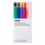 Cricut 2009979 Marcador 8 Pieza(S) Negro, Azul, Verde, Naranja, Púrpura, Rojo, Amarillo