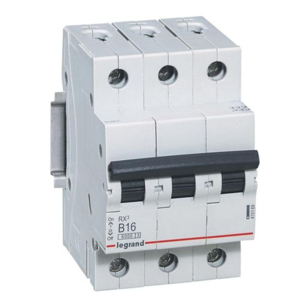 Vaddio Rx3, Interruptor Magnetotérmico Miniatura, Tipo B, Ip20, 360 - 440 V