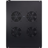 Inter-Tech Swsn-800 Panel Del Ventilador, Refrigerador De Aire Negro, Panel Del Ventilador, Negro, 4 Ventilador(Es), 240 V, 413 Mm, 547 Mm