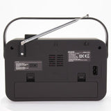 Radio Portatil Aiwa R-190bw Blanco Am/Fm/Altavoz 3 /Aux In/Asa/Antena Telescopica R-190bw