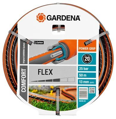Gardena 18039-20 Manguera De Jardín 50 M Negro, Gris, Naranja