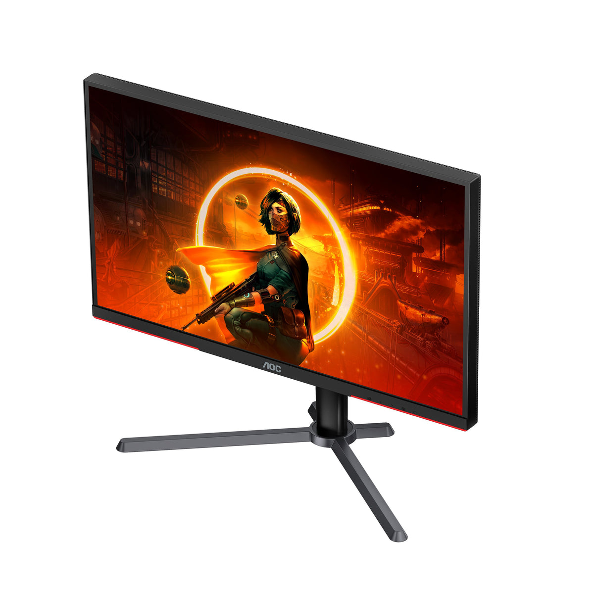 EAN 4038986181440 - AOC G3 Q27G3XMN/BK pantalla para PC 68,6 cm (27") 2560 x 1440 Pixeles 2K Ultra HD LED Negro, Rojo imagen 6