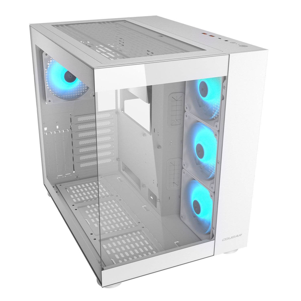 Cougar Caja Midi-Tower Fv150 Argb, Blanco