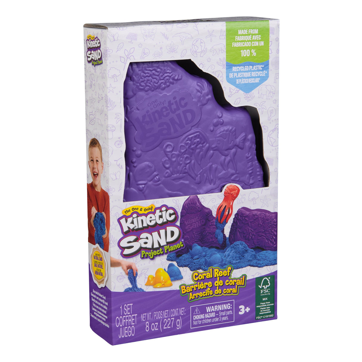 EAN 0681147012738 - Kinetic Sand Project Planet Coral Reef imagen 9