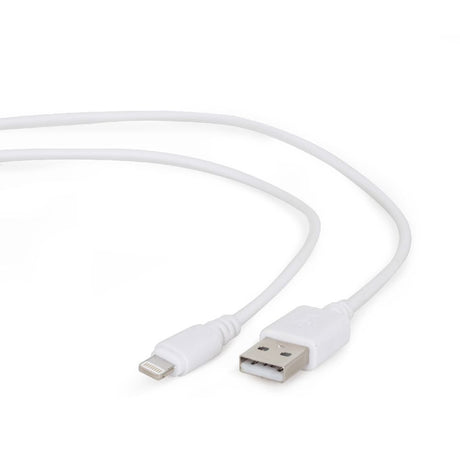 EAN 8716309099394 - Gembird CC-USB2-AMLM-W-1M cable de conector Lightning Blanco imagen 2