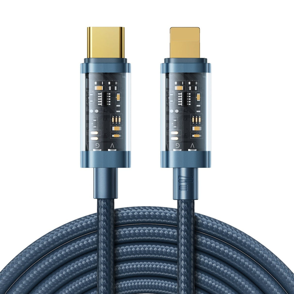 EAN 6941237196415 - JOYROOM 6941237196415 cable de conector Lightning 2 m Azul imagen 1