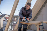 Sierra Circular Manual A Batería Bosch Gks 18v-57-2 Profesional Solo, 18volt 06016c1200