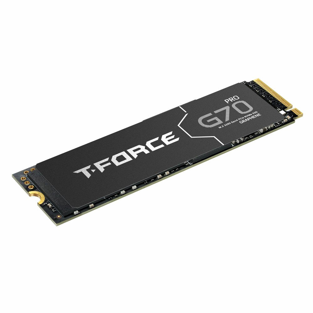 Grupo De Equipo T-Force G70 Pro 2tb, Ssd Pcie 4.0 X4  M.2 2280  Disipador De Calor De Aluminio Tm8ffh002t0c128