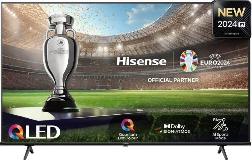 Televisor  Hisense 50e79nq  50" 4k Ultra Hd Smart Tv Wifi Negro 330 Cd / M²