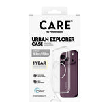 Panzerglass Care Urban Explorer Case Transp. Blanco Magsafe Iphone 18 Pro /17 Pro