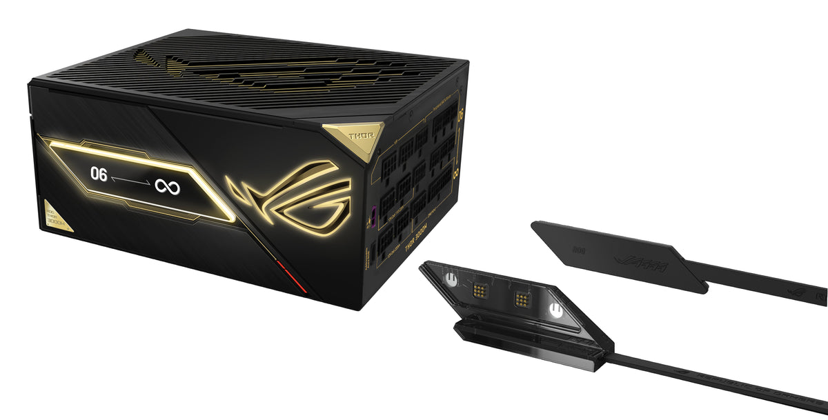 Asus Rog Thor 3000w Titanium Iii Edition 20 Unidad De Fuente De Alimentación 20+4 Pin Atx Atx Negro