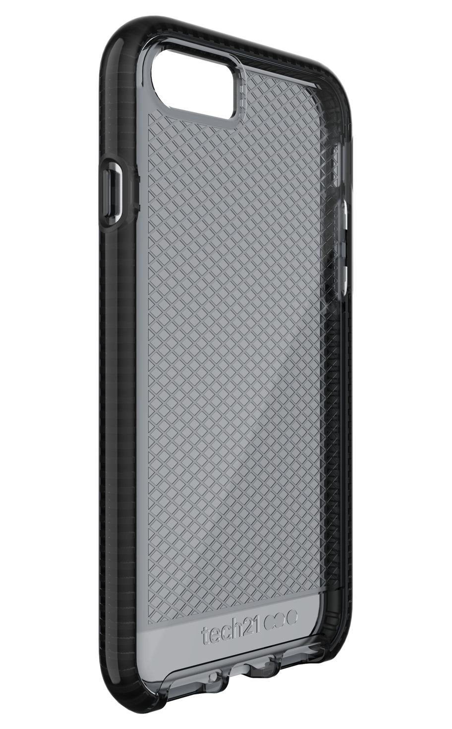 Tech21 Evocheck Case Smoke Negro For Iphone Se 7 8 - 5055517362535