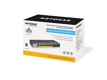 EAN 0606449137644 - NETGEAR GS110TP Gestionado L2/L3/L4 Gigabit Ethernet (10/100/1000) Energía sobre Ethernet (PoE) Gris imagen 4