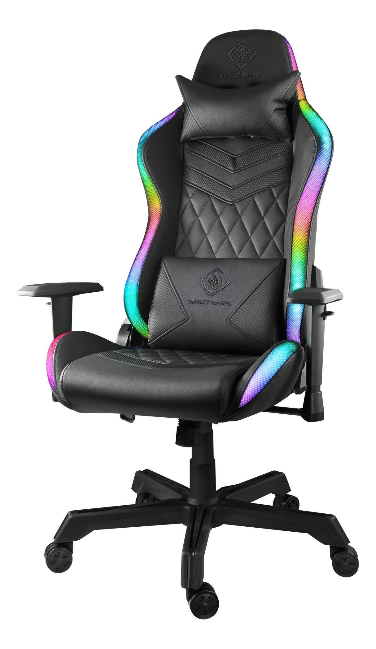 Deltaco Gaming Silla De Gaming Rgb Pch90  Silla Gamer Con Reposabrazos