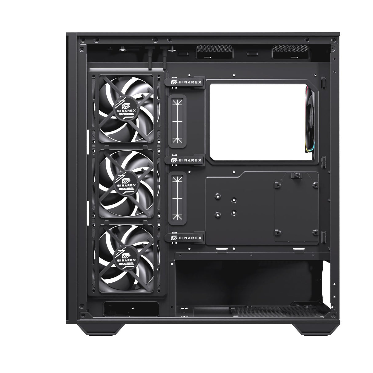 EAN 6977277369816 - Einarex EXCS-PR-700R-B carcasa de ordenador Midi Tower Negro imagen 5