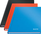 Leitz Notebook Solid A5 Square Paper Hardfunda 80 Sheets Blue