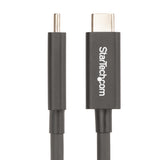 EAN 0065030895859 - StarTech.com A40G2MB-TB4-CABLE cable Thunderbolt 2 m 40 Gbit/s Negro imagen 2