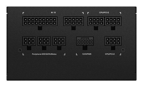 EAN 4719331555993 - GIGABYTE UD850GM PG5 V2 unidad de fuente de alimentación 850 W 20+4 pin ATX Negro imagen 7