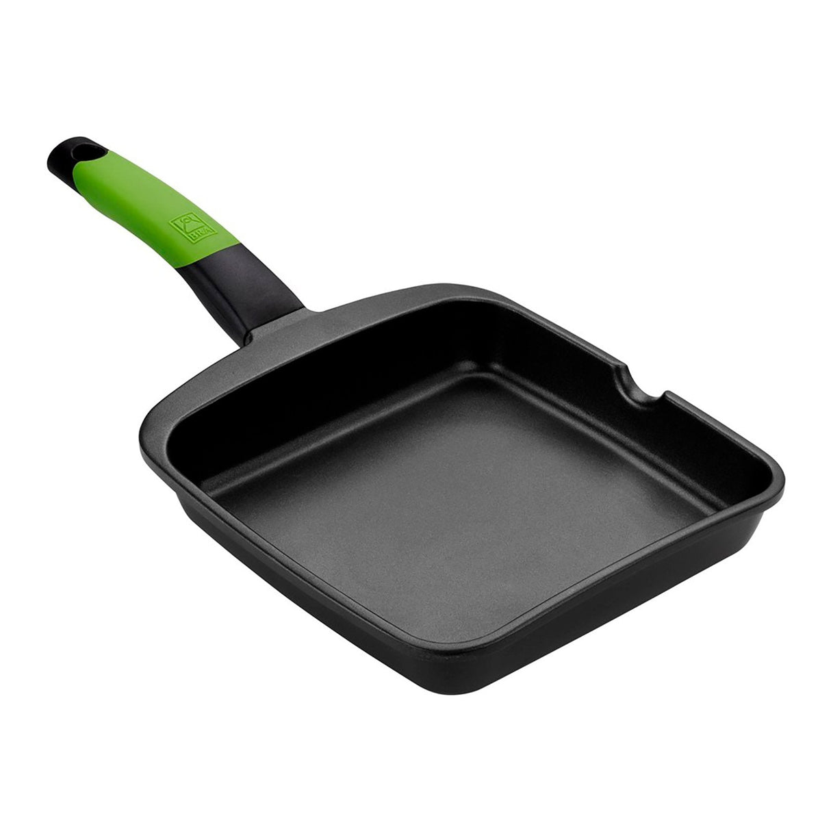 Bra Grill 28 Sin Rayas Prior Verde Aluminio Fundido A121459