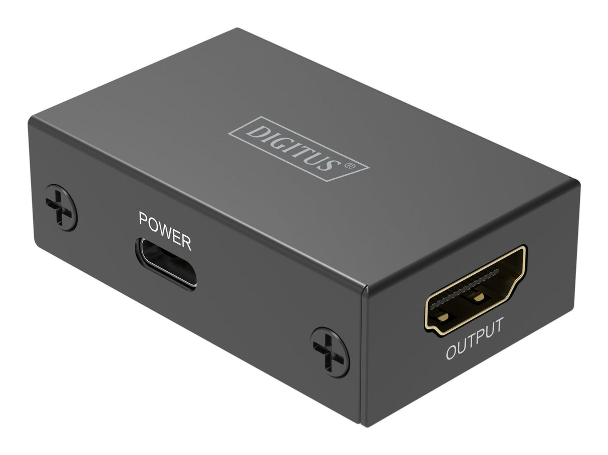 EAN 4016032495628 - Digitus DS-55341 extensor audio/video Repetidor de señales AV Negro imagen 2
