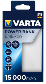 Varta Power Bank Energy 15000 15.000mah, 2xusb A, 1xusb C