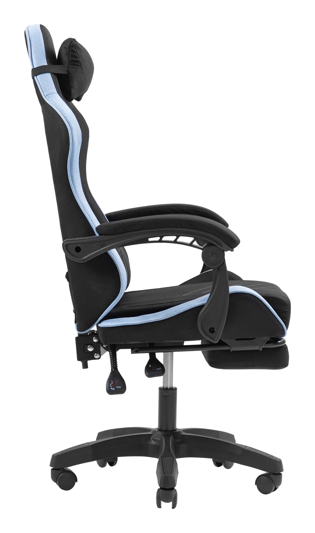 EAN 8435693111092 - Mars Gaming MGC-X Fabric Silla para videojuegos de PC Asiento acolchado Negro, Azul imagen 8