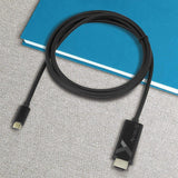 Techly Usb Tipo C M Auf Hdmi 2.0 4k, 2m, Negro