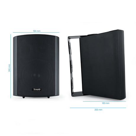 EAN 8433281012004 - TooQ TQOWS-01B altavoz Negro Alámbrico imagen 4