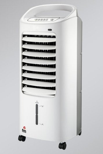 Climatizador Humidificador Fm Cl-200 50w 3 Niveles Potencia Deposito 6l Capacidad Aire 300m3 H Rejillas Oscilantes Filtros Desmontales