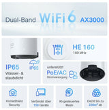 EAN 4897098688564 - TP-Link Deco X50-Outdoor Doble banda (2,4 GHz / 5 GHz) Wi-Fi 6 (802.11ax) Blanco 1 Interno imagen 6