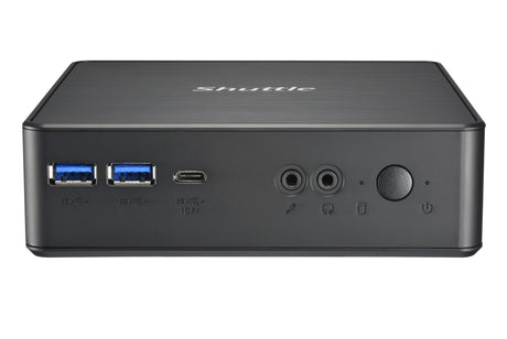 EAN 0887993005904 - Shuttle NC40U PC/estación de trabajo barebone 0.84L sized PC Negro 7305 Intel® SoC 1,1 GHz imagen 2