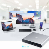 Dockingstation  Aten Us3310 Usb-C Gen 1 De 2 Puertos,