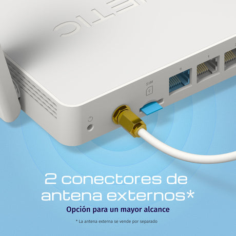 EAN 4897082922155 - Keenetic Explorer 4G (KN-4910) router inalámbrico Ethernet rápido Doble banda (2,4 GHz / 5 GHz) Gris, Bla imagen 4