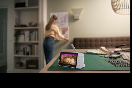 EAN 8710103974604 - Philips AVENT SCD921/26 video-monitor para bebés 400 m Wi-Fi Blanco imagen 7