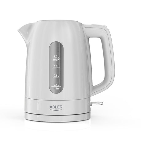 EAN 5905575907998 - Adler AD 1380W tetera eléctrica 1 L 2220 W Blanco imagen 1