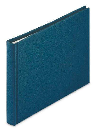Hama Wrinkled Buchalbum    24x17 36 Weisse Seiten, Blau       7612
