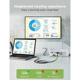 Techly Displayport 2.1 Audio Video Cable M M 4k 2m Black