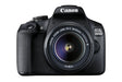 EAN 8714574657295 - Canon EOS 2000D BK 18-55 IS + SB130 +16GB EU26 Juego de cámara SLR 24,1 MP CMOS 6000 x 4000 Pixeles Negro imagen 1
