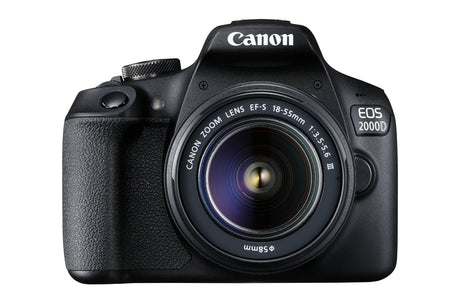 EAN 8714574657295 - Canon EOS 2000D BK 18-55 IS + SB130 +16GB EU26 Juego de cámara SLR 24,1 MP CMOS 6000 x 4000 Pixeles Negro imagen 1
