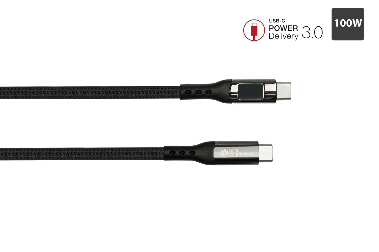 EAN 4014619881468 - Alcasa 2213-D010S cable USB USB 2.0 1 m USB C Grafito imagen 3