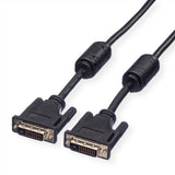 EAN 7611990118052 - ROLINE 11.04.5556 cable DVI 7,5 m DVI-D Negro imagen 1