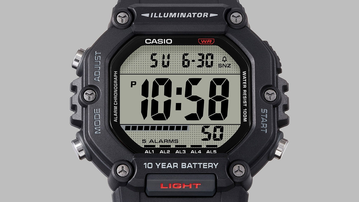 Casio Ae-1600h-1avef Timeless Collection Herrenuhr