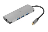 Ibox Hub Usb Iuh3rj4k Usb3.2 Lan Hdmi 4k Pd100w