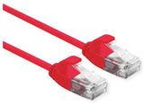 Roline Utp Datacenter Cable De Red Cat.6a (Class Ea), Lsoh, Slim, Rot, 0,3 M
