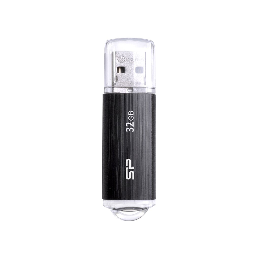 Pendrive Silicon Power 32gb Usb 2.0 U02 Negro Sp032gbuf2u02v1k