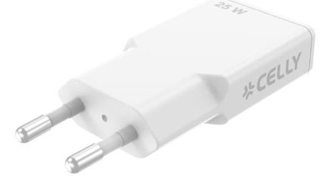 EAN 8021735220893 - Celly SLIMTC1C25W Portátil, Smartphone, Tableta Blanco Corriente alterna Carga rápida Interior imagen 3