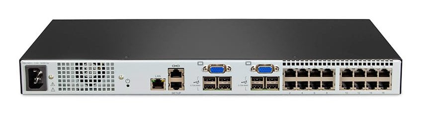 16 Port Autoview Kvm With 1 Cpnt